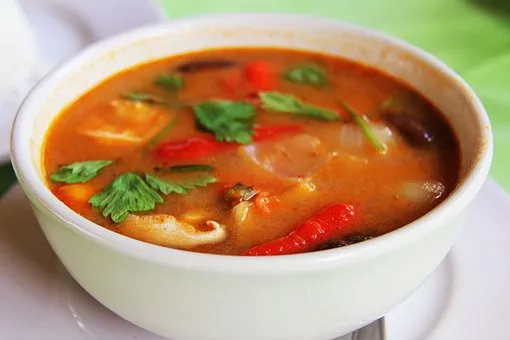 Thai Tom Yam Soup with Mussels and Shrimps.webp